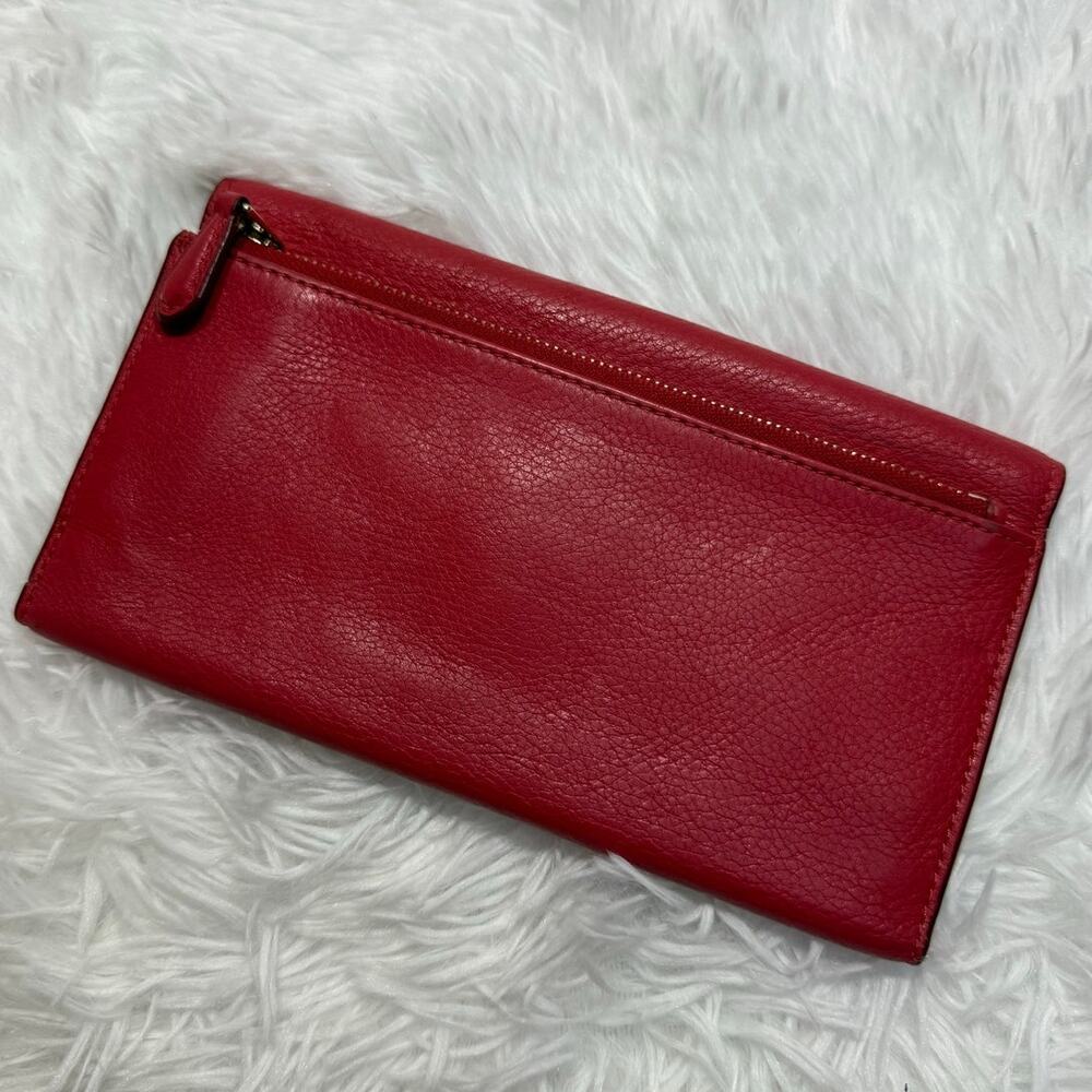 Coach Red Wallet - Picture 2 of 8